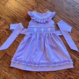 Smocked Cross Dress by Smocked Blessings
